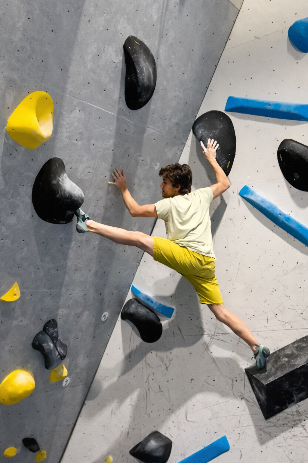 Escaladora en interior