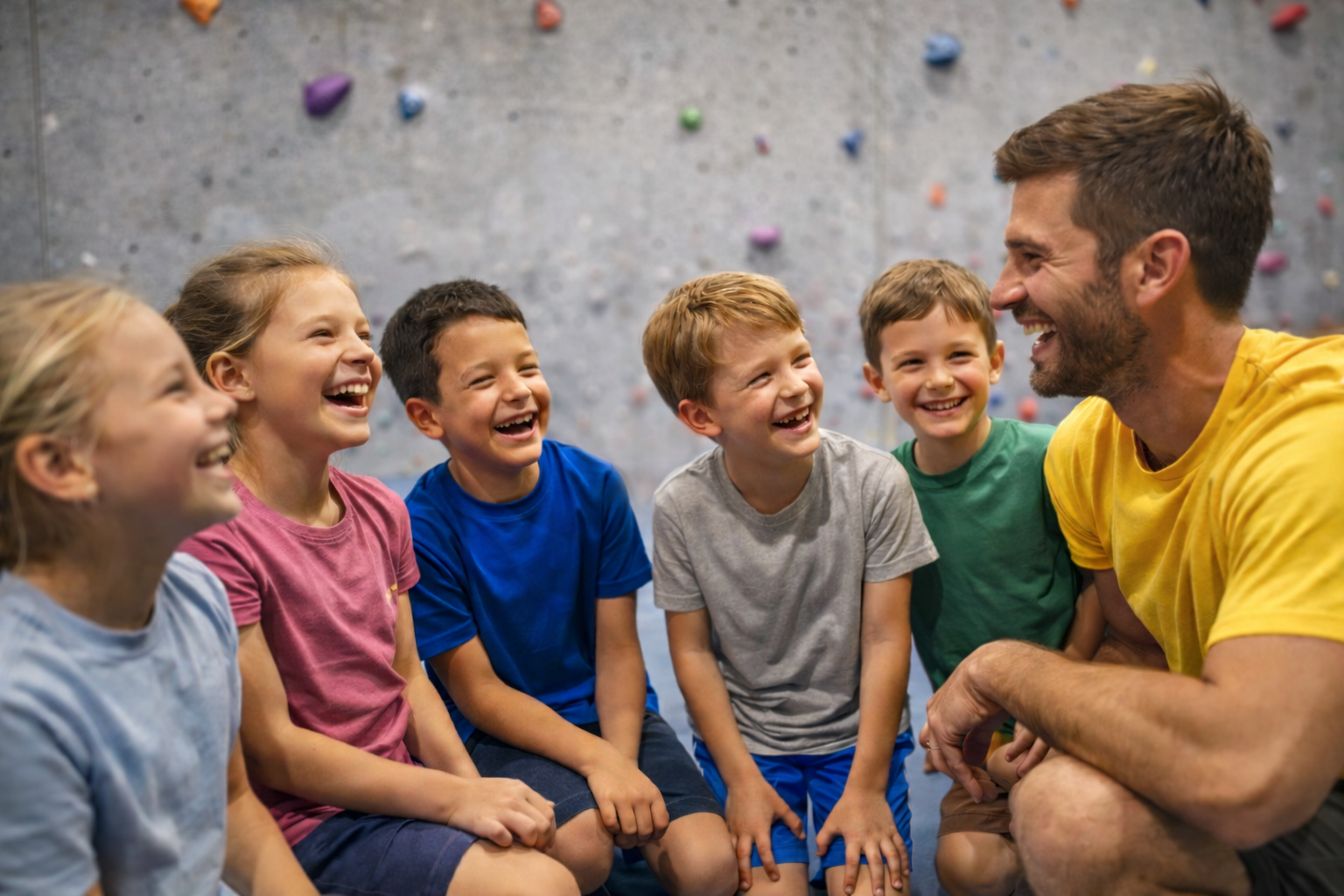 Infants gaudint al casal